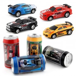 Remote control micro racing car - soda can - multi colorRadiografisch R/C