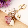 Tassels & flowers - keychainKeyrings