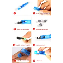 Rotating spinning toy - LED luminous pen - anti-stress - kineticFidget Spinner