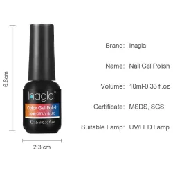 10ML triple-color temperature - gel polish - nail art - uv ledNagellak