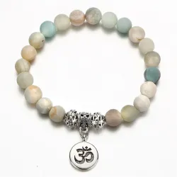 Armband met natuurstenen - handgemaakt - unisexArmbanden