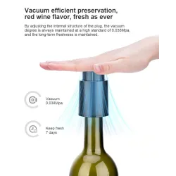 Wijnfles vacuümstop - ABSBar producten