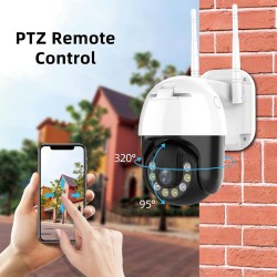 3MP - WIFI - IP Camera - Outdoor - Wireless - H.265 - Security CCTV CameraHome security