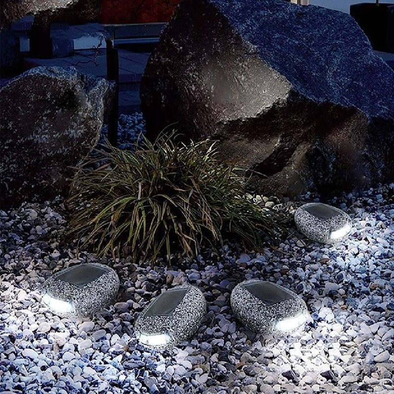 LED Stone - Pebbles - Waterproof - Rock Light - Solar LampSolar lighting