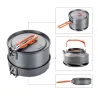 Camping - Utensils - Dishes - Cookware SetSurvival gereedschap