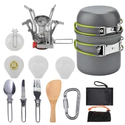 Outdoor - Picnic - Tableware - Camping Pot - SetSurvival gereedschap