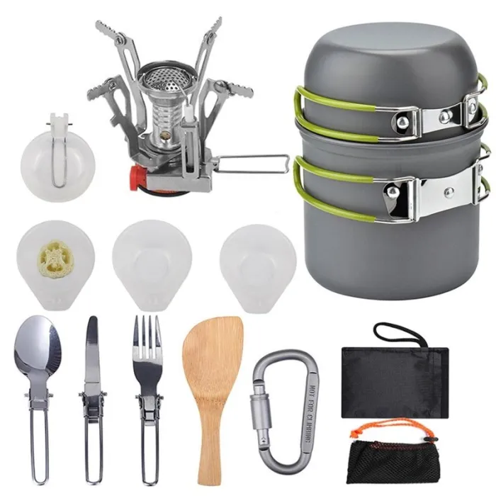 Outdoor - Picnic - Tableware - Camping Pot - SetSurvival gereedschap