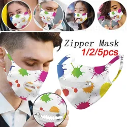 Washable - Protective - Mask - Unisex - Reusable - ZipperMondmaskers