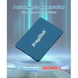 XrayDisk SSD 2.5 '' SATA3 - Harde schijf - 60GB - 120GB - 128GB - 240GB - 256GB - 480GB - 512BGHarde schijven