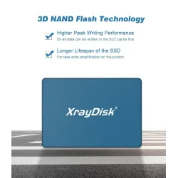 XrayDisk SSD 2.5'' SATA3 - Hard Drive Disk - 60GB - 120GB - 128GB - 240GB - 256GB - 480GB - 512BGHard drives