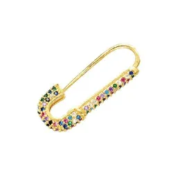 Candy Crystal Brooch - Multi ColorsBroches