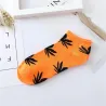 Breathable Socks - Maple Leaf - Comfortable - MenDames mode