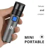 USB Rechargeable - LED Flashlight - T6 - 1200mAh - WaterproofSurvival gereedschap