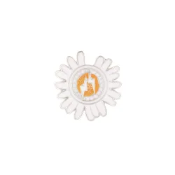 Lightning Daisy - Enamel Pins - BroochesBrooches