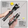 Powerful LED Flashlight - XHP - Torch Support - Mircro chargingSurvival gereedschap