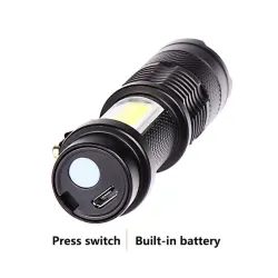 XP-G Q5 - Mini led Flashlight -2000 Lumens - Adjustable - WaterproofSurvival gereedschap