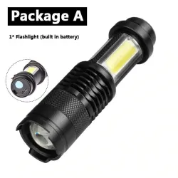 XP-G Q5 - Mini led Flashlight -2000 Lumens - Adjustable - WaterproofSurvival gereedschap