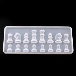 Silicone Mold - Resin - International Chess Shape - DIYSpeelgoed
