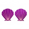 10pairs/lot - Disposable Nipple Covers - Purple ShellBadkleding