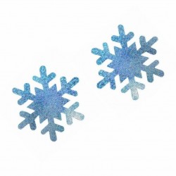 10 pairs - Nipple Covers - SnowflakesBadkleding