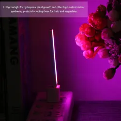 3W/14LED - LED Grow Light - USB - Red & Blue - Hydroponic - Plant Growing - Light BarVerlichting