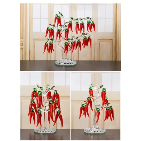 Crystal - Creative - Chili Tree - OrnamentsDecoratie
