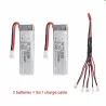 JJRC - 3.7V - 500mAh - Li-Polymer Battery - Charger - JJRC H37 JXD 523 - BatteryBatteries