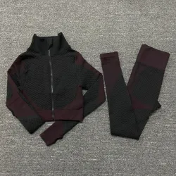 Women - Yoga Sets - Sport - Gym suits - Long SleeveDames mode