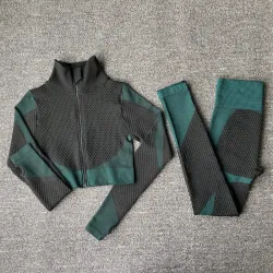 Women - Yoga Sets - Sport - Gym suits - Long SleeveDames mode