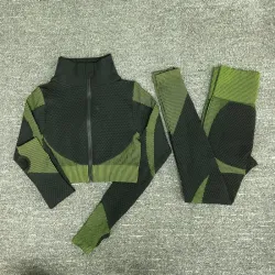 Women - Yoga Sets - Sport - Gym suits - Long SleeveDames mode