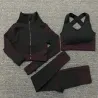 Women - Yoga Sets - Sport - Gym suits - Long SleeveDames mode