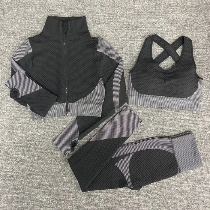 Women - Yoga Sets - Sport - Gym suits - Long SleeveDames mode