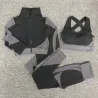 Women - Yoga Sets - Sport - Gym suits - Long SleeveDames mode