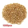 Goudkleurige ronde studs - studs - DIY decoratie - 2,5 mm - 1000 stukjesDecoratie