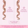 Ceramic hair curler - cordless - auto-rotating - Led display - USBHair