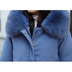Winterjas met uitneembare voering - lange jas met capuchonJassen