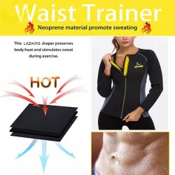 Afslankende legging & top - sauna-effect - afslank fitnesssetFitness