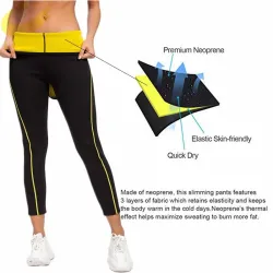 Afslankende legging & top - sauna-effect - afslank fitnesssetFitness