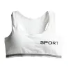 "SPORT" print - cotton fitness padded braWomen's fashion