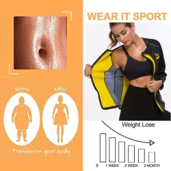 Slimming leggings & top - sauna effect - slimming fitness setFitness