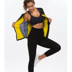 Afslankende legging & top - sauna-effect - afslank fitnesssetFitness