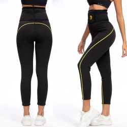 Afslankende legging & top - sauna-effect - afslank fitnesssetFitness