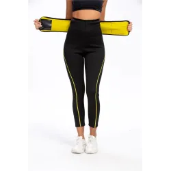 Afslankende legging & top - sauna-effect - afslank fitnesssetFitness