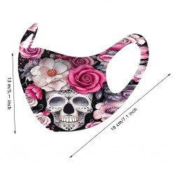 Protective face / mouth mask - reusable - cotton - skull motifMouth masks