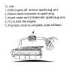 Car ignition system tester - automobile - spark plug testDiagnosis