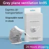 Disposable - civil masks - anti-virus - kn95 - 5 layer masksMondmaskers
