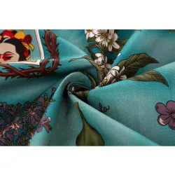 Retro - vintage - cotton skirt - floral printDames mode