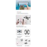 S60 Mini Drone - WIFI - FPV - 4K HD Dual Camera - 15mins Flight Time - Foldable - RTFDrones
