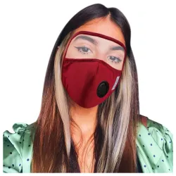 Face Mask - Washable - Black - Blue - RedMondmaskers