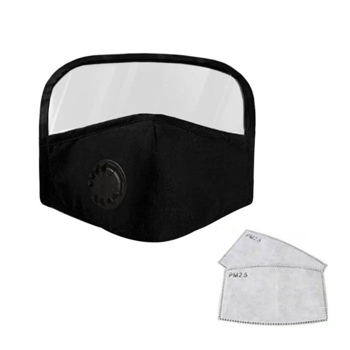 Face Mask - Washable - Black - Blue - RedMondmaskers